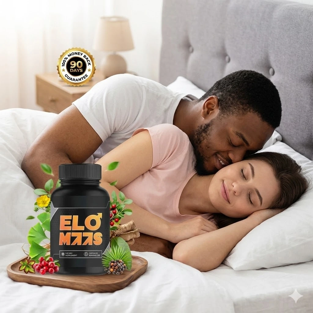 ELOMAAS Natural Male Vitality Supplement